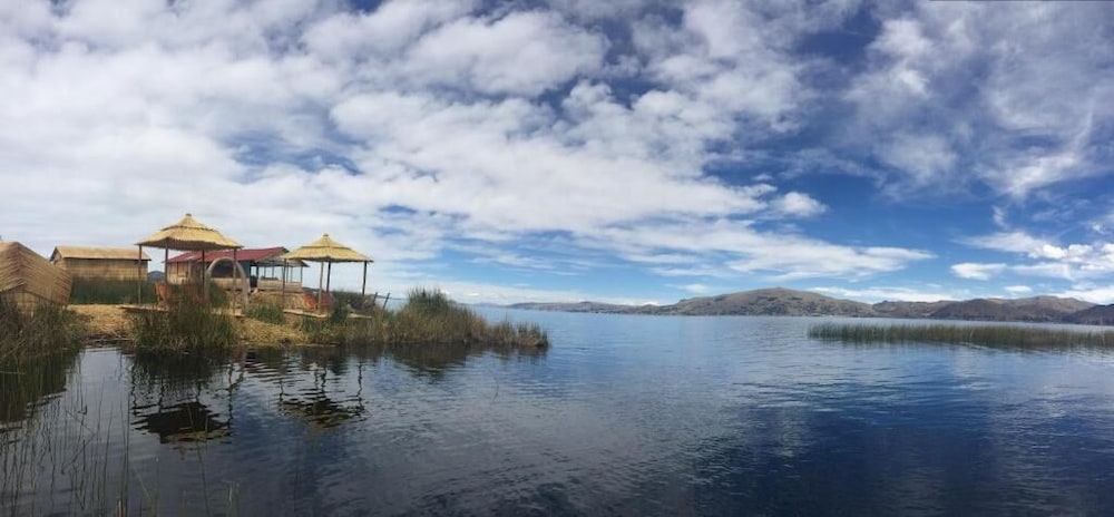 Uros LodgeTiticaca Peru view 2