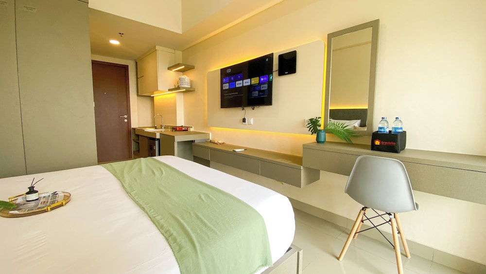 Comfortable And Homey Studio Room Parkland Avenue Apartment