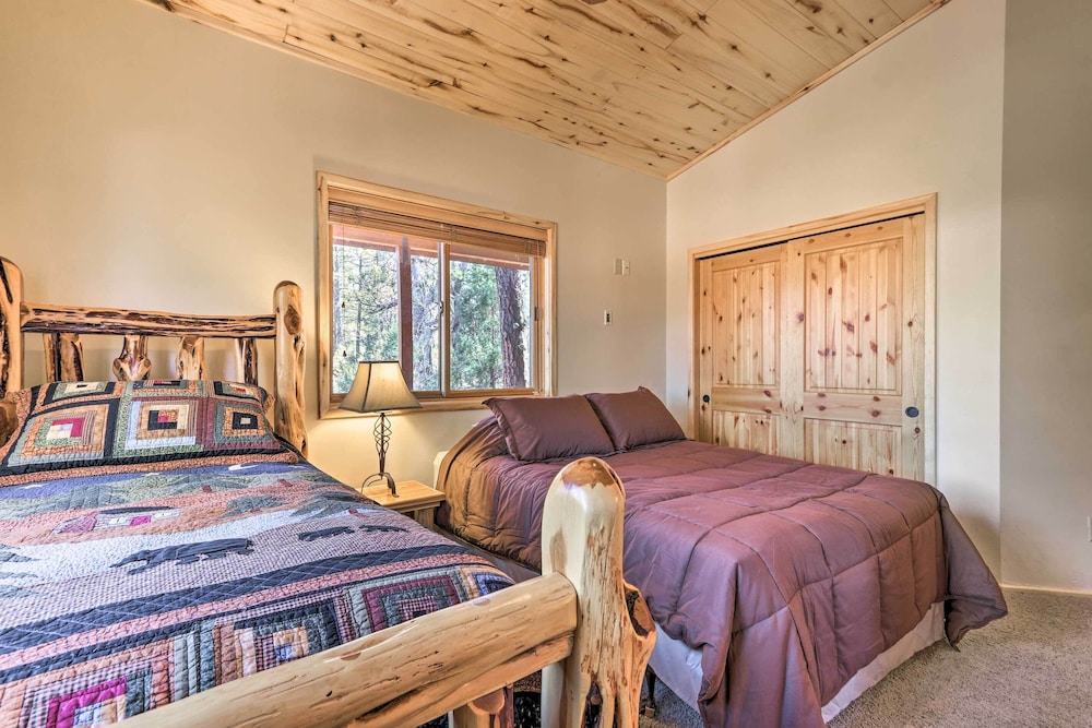 Hike, Fish, Golf & Ski: High Country Log Cabin! view 2