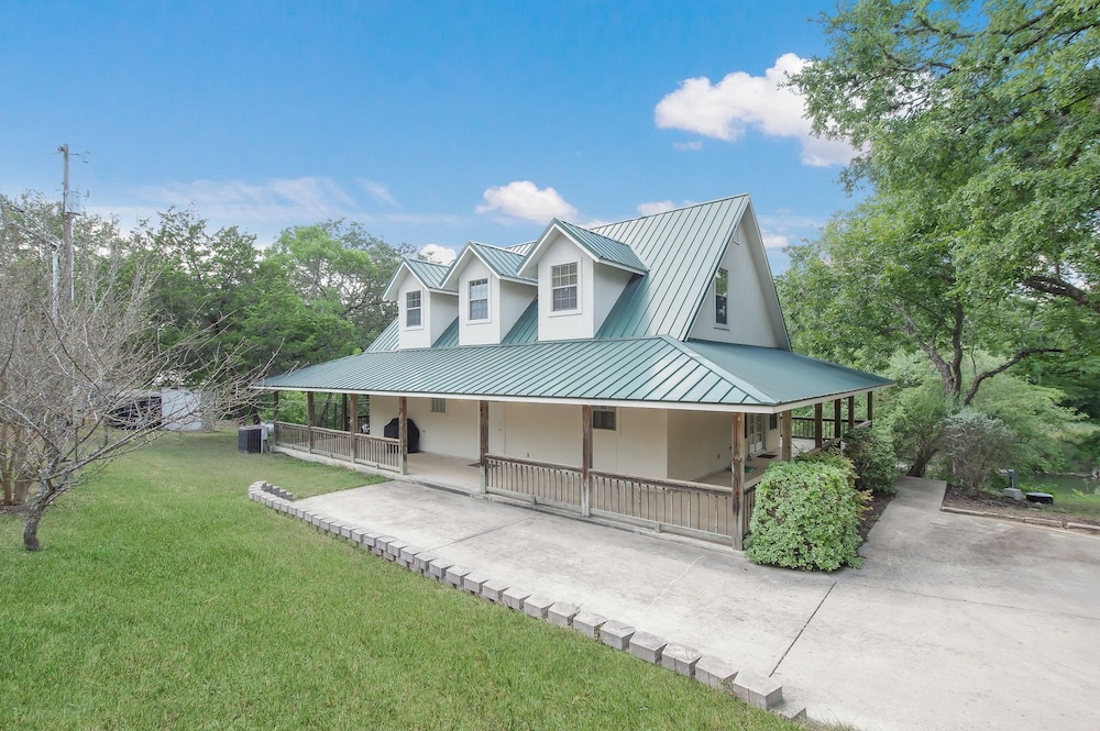 Guadalupe River Rock Retreat 9740 by RedAwning