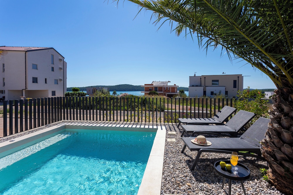 Villa Petra with Pool and Sea View
