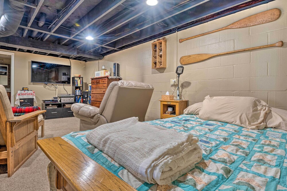 Riverside Cabin w/ 3 Decks in North Vernon! - Property Image 2