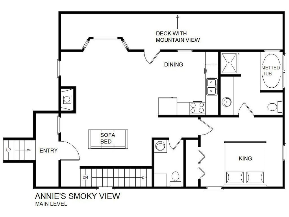 Annie's Smoky View by Jackson Mountain Rentals view 4