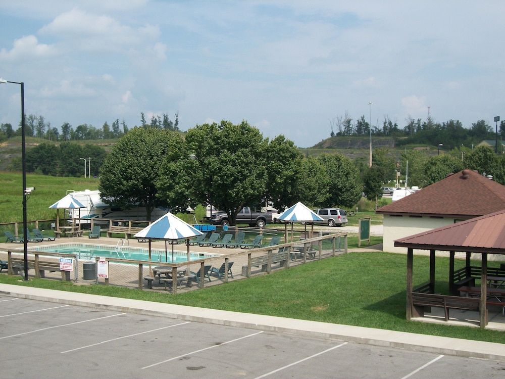 outdoor bbq area