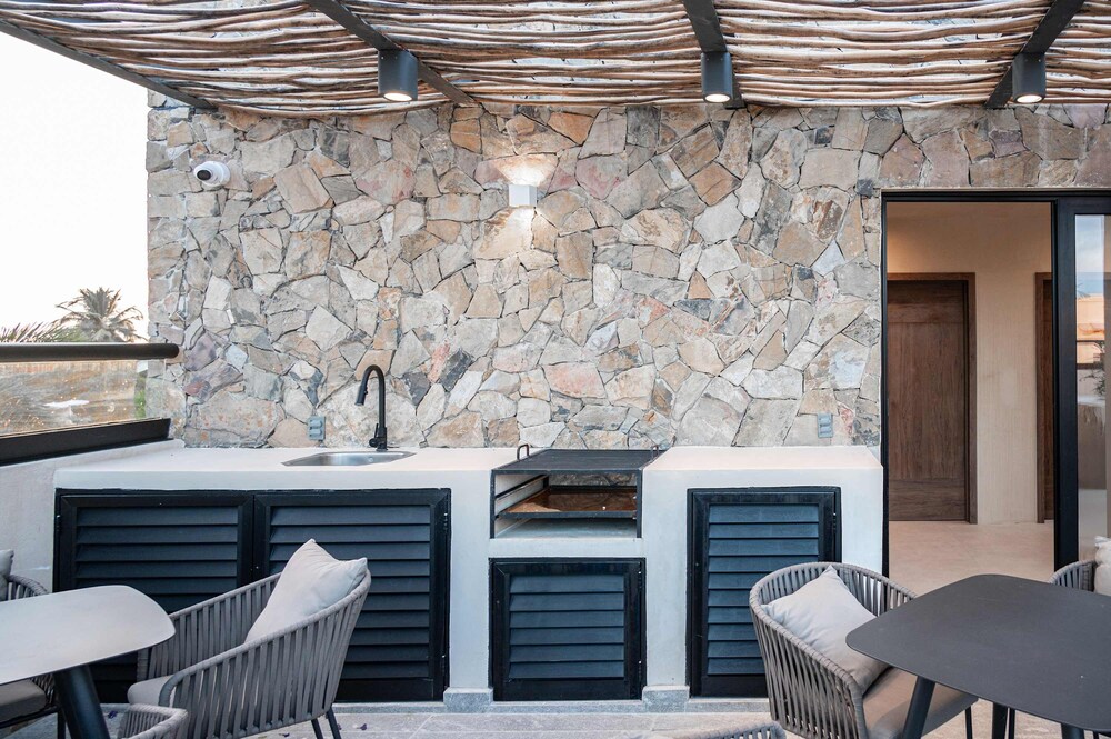 Family Apartment Steps From the Beach