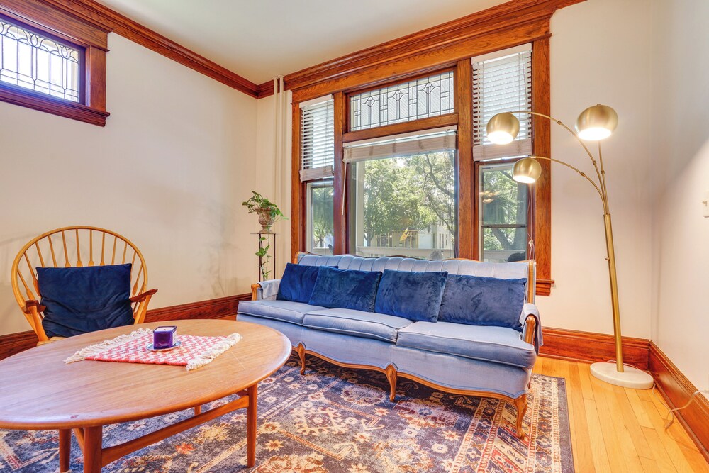 Historic Cathedral Hill Home w/ Shared Backyard!