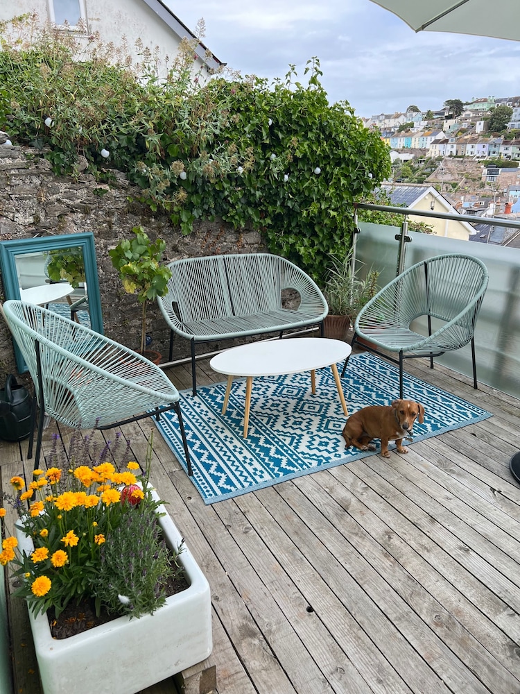 Dog Friendly Brixham Cottage, 3 Minutes to Harbour