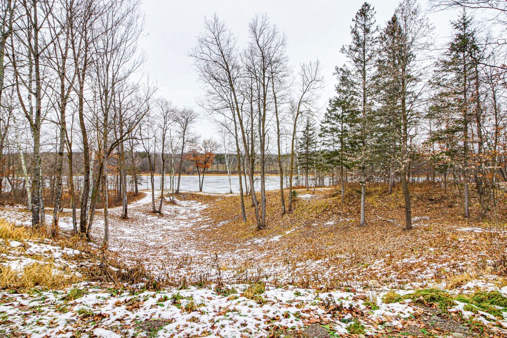 Fish & Swim: Lakefront Mora Home on 2 Acres!
