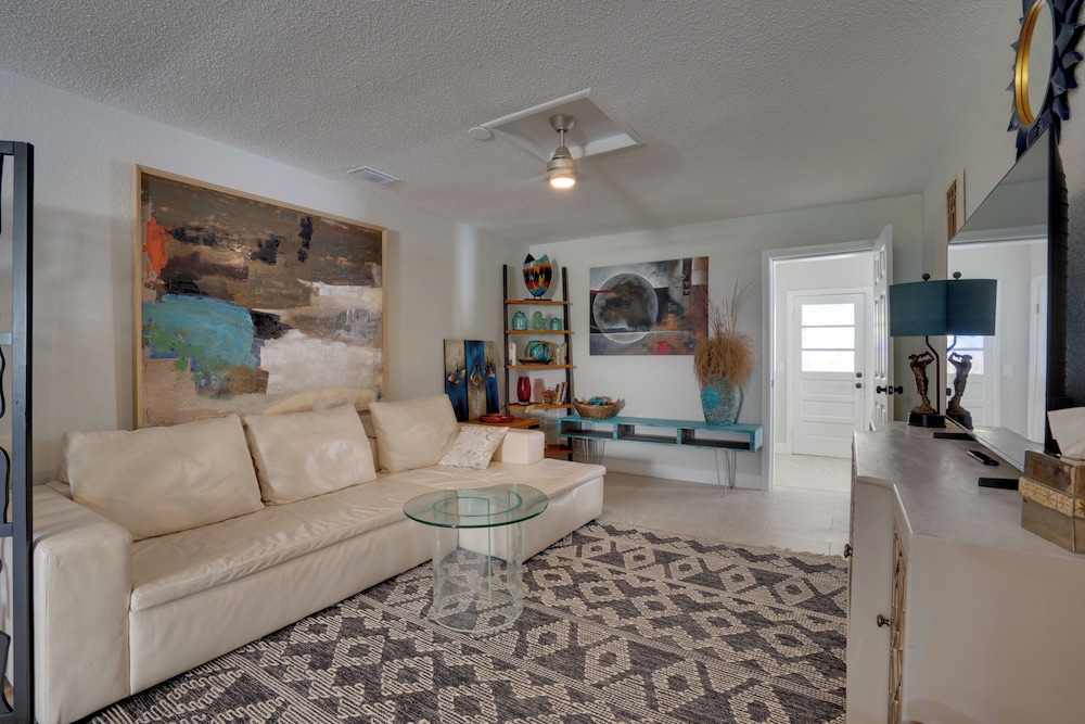 Steps to Gulf: Updated Duplex in Redington Shores!