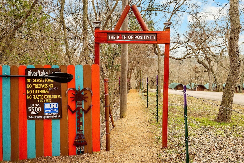 Tipis on the Guadalupe