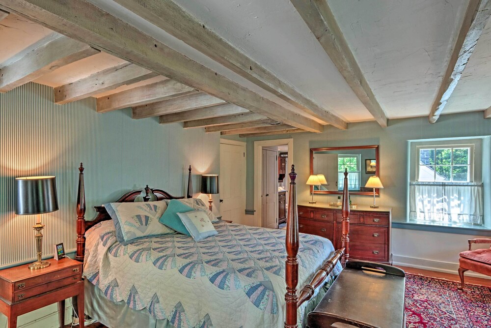 Pool & Courtyard: Timeless Home in Lansdale view 2