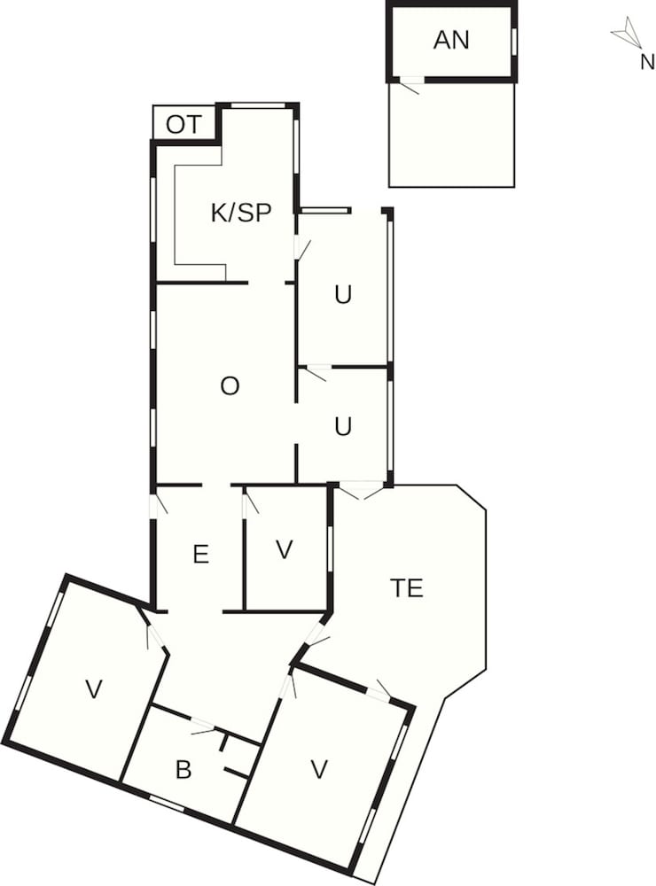 8 Person Holiday Home in Jaegerspris