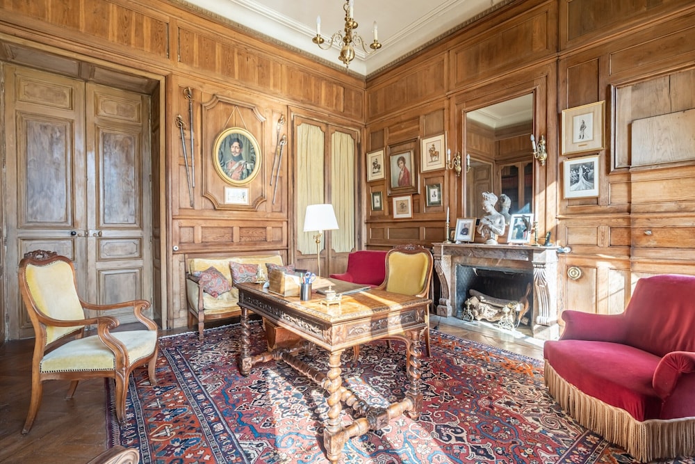 Chateau in Sarthe With Heated Pool