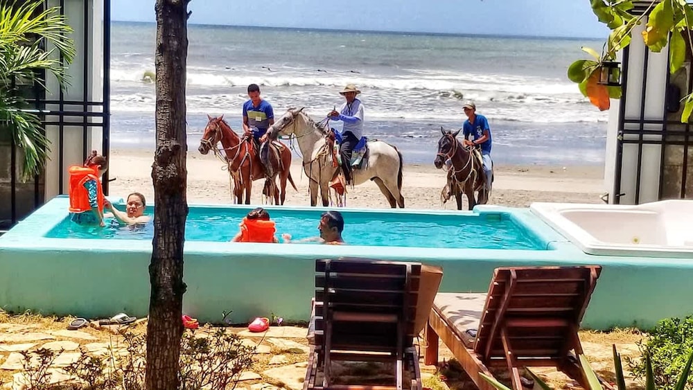 Ocean Front Private Casita w Pool AC Sleeps 4