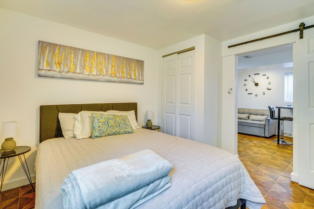 Walk to Valley Park: Pet-friendly SLC Apartment