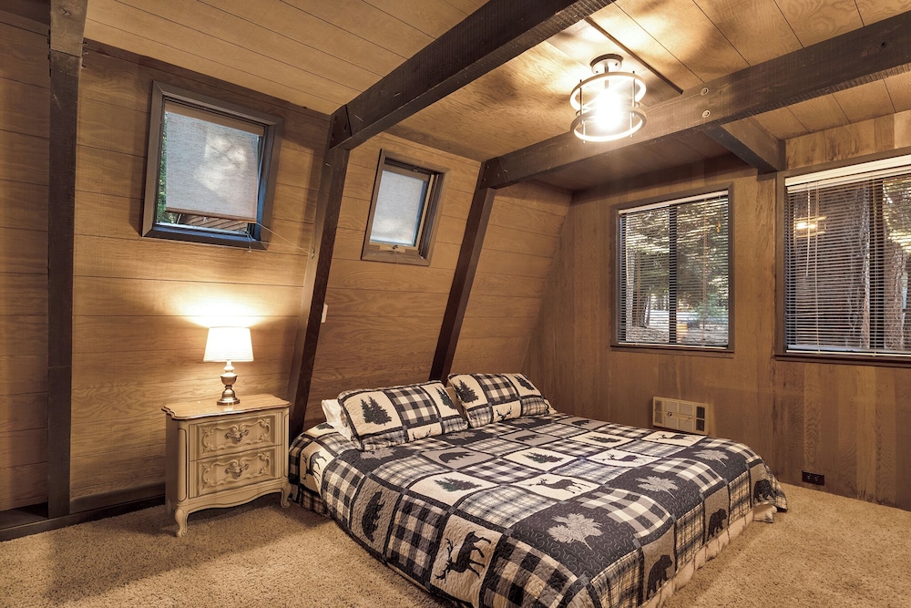 A Frame Hideaway | Floor to Ceiling Windows in the Pines