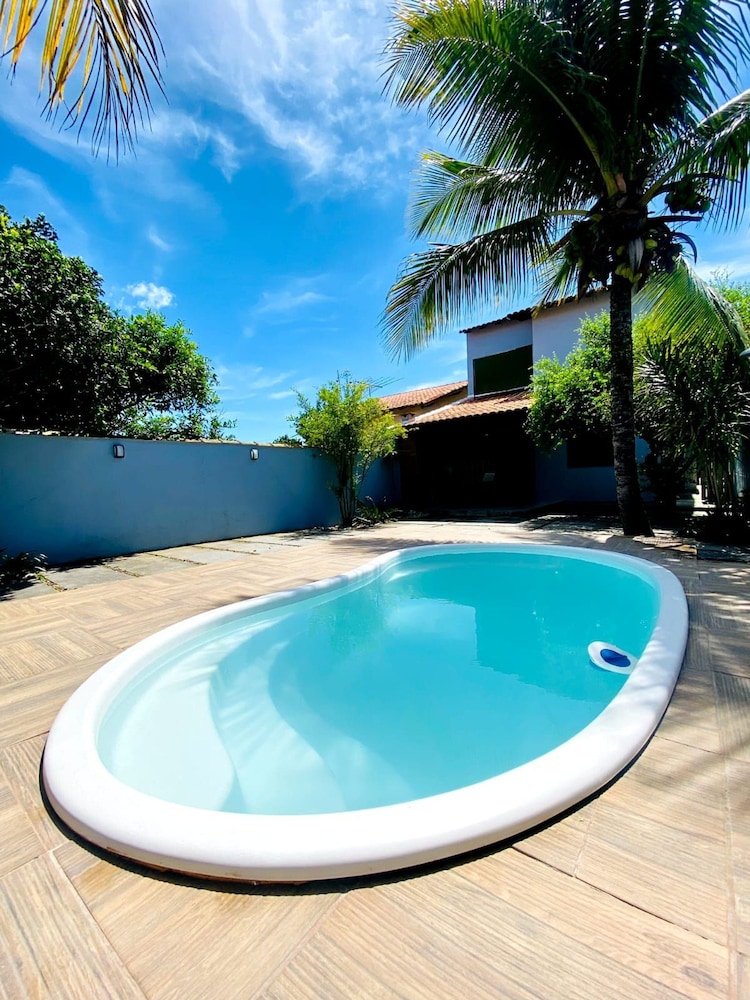 RiqueHouse Hidro Piscina a 500m da praia
