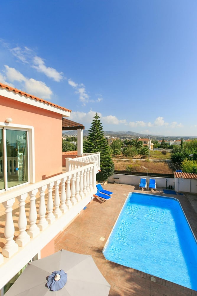 Villa Zenon Large Private Pool Walk to Beach Sea Views A C Wifi Car Not Required - 2222 view 5