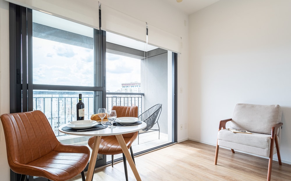 Setin Downtown Genebra by Viva - Apartamentos completos na Bela Vista com piscina