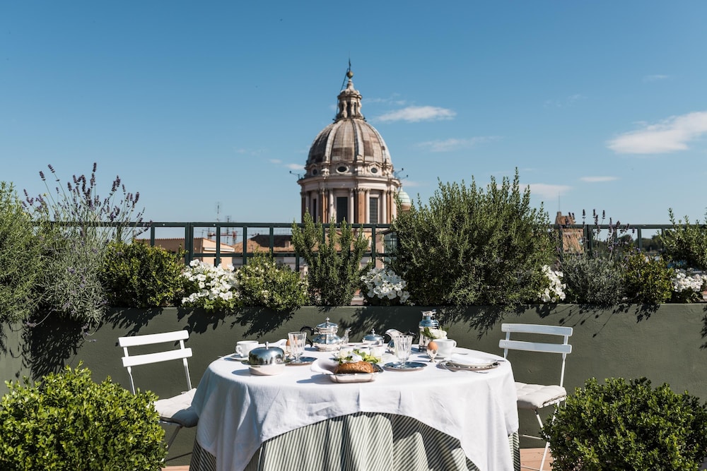 A Penthouse With Garden In Historic Palace in Rome s Historic Center