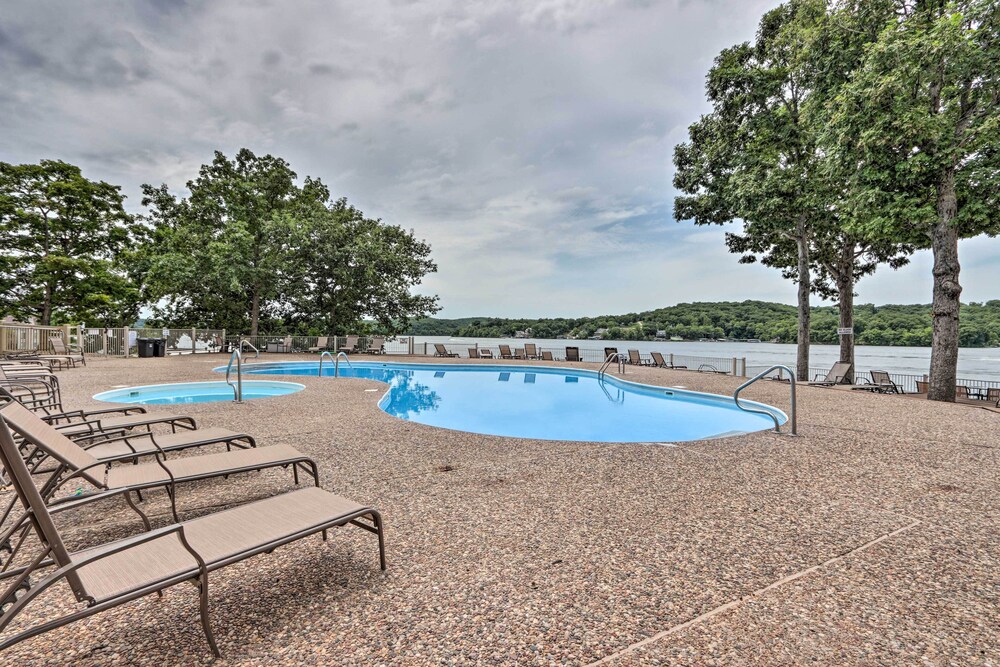 Lake View & Boat Slip: Osage Beach Retreat!