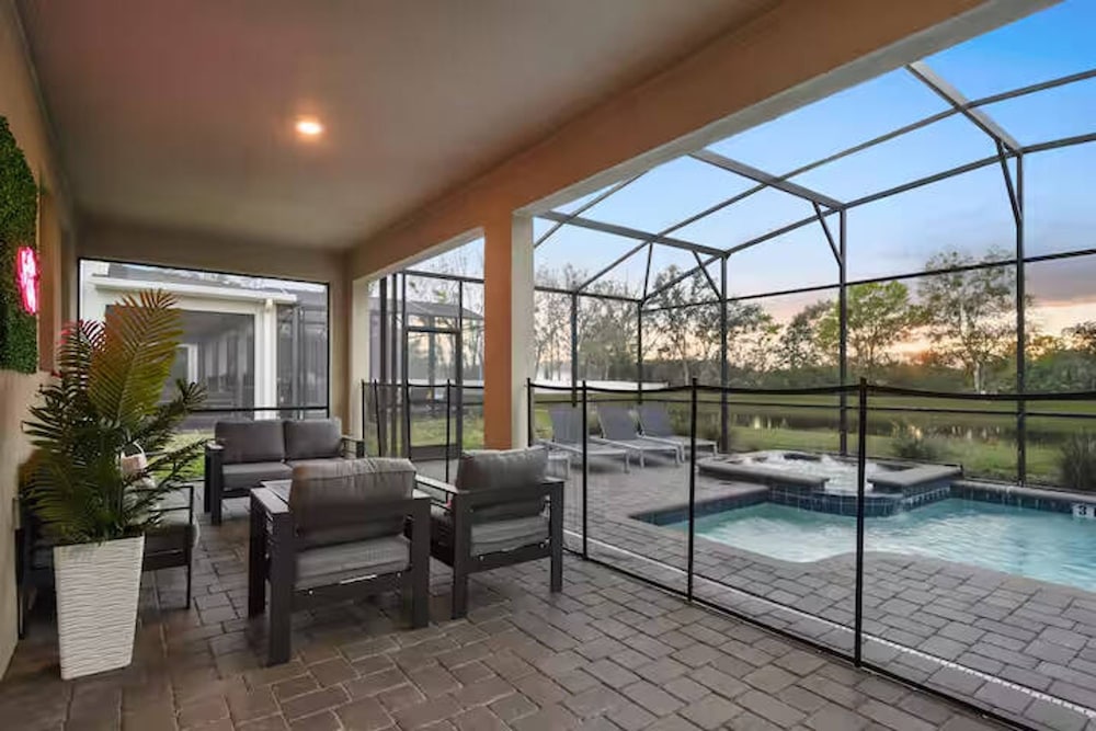 Lakeview 9bedroom Home Private Pool Game Theater