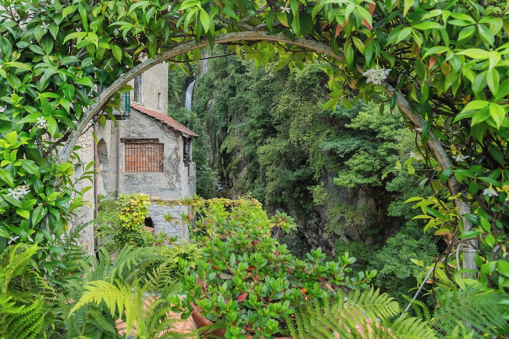 Terrace on Orrido di Nesso Waterfall by Rent all Como