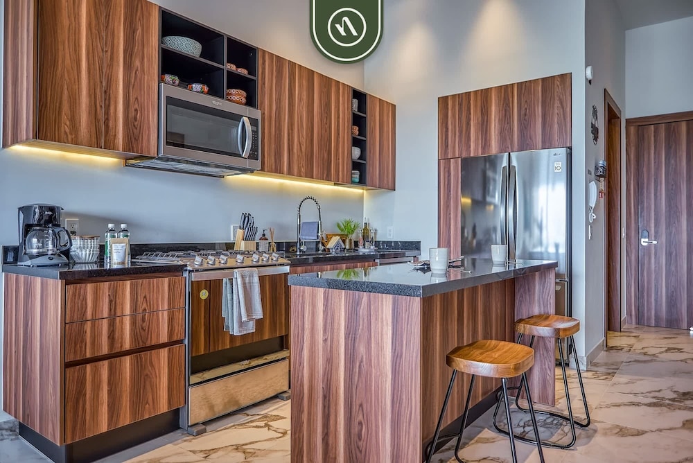 2BR Penthouse in Nuevo Vallarta - Terrace - Pool