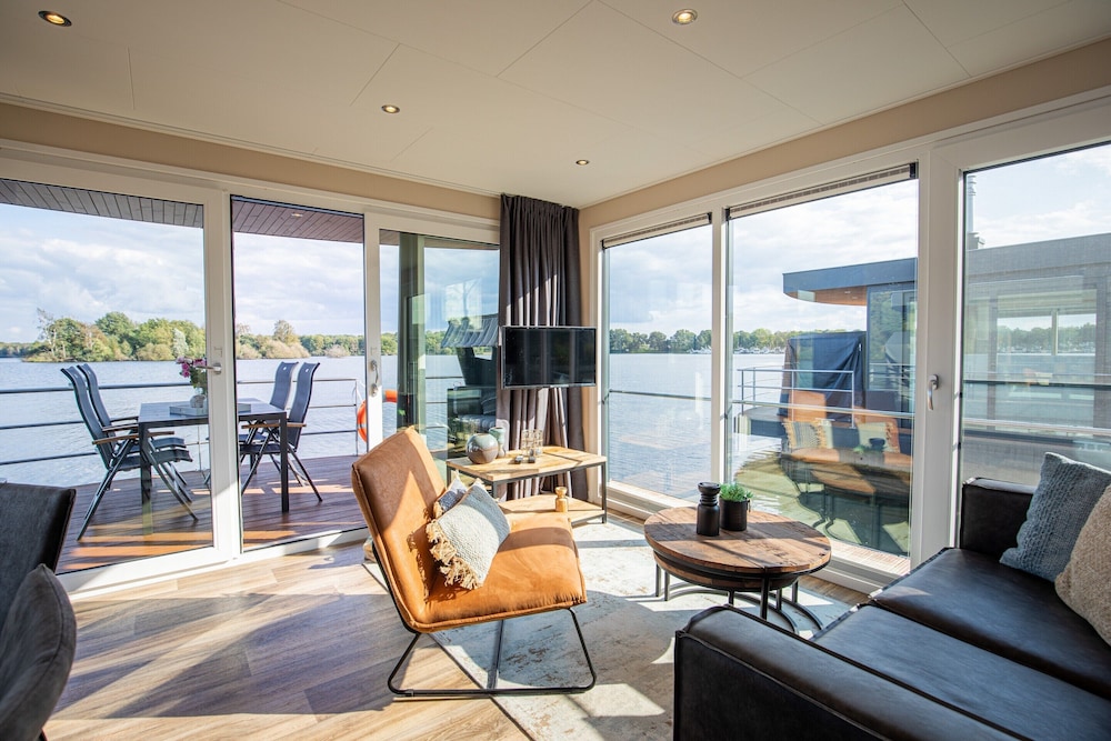 Houseboat in Netherlands Near Holiday Park