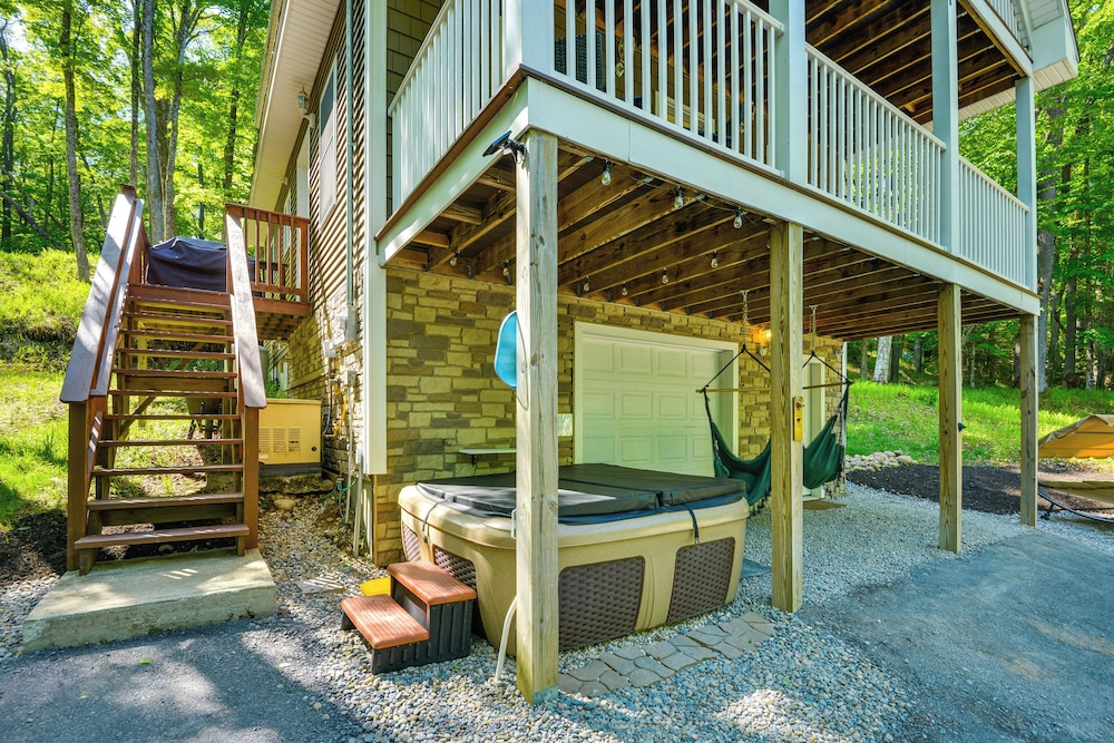 Old Forge Home w/ Hot Tub & Game Room! view 4