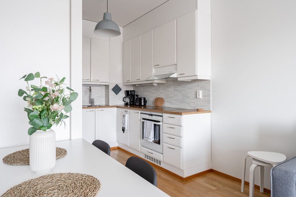 Top Floor 1BR Home with Parking, Sauna and Balcony view 5