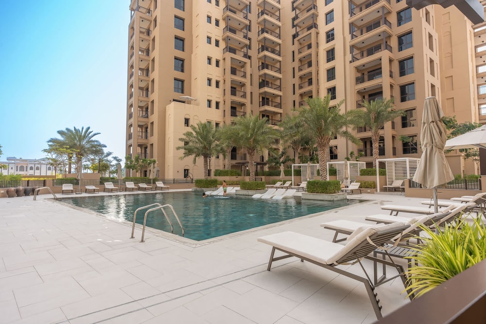 Bright Airy 1BR in Asayel 2 - Fits 4 Comfortably