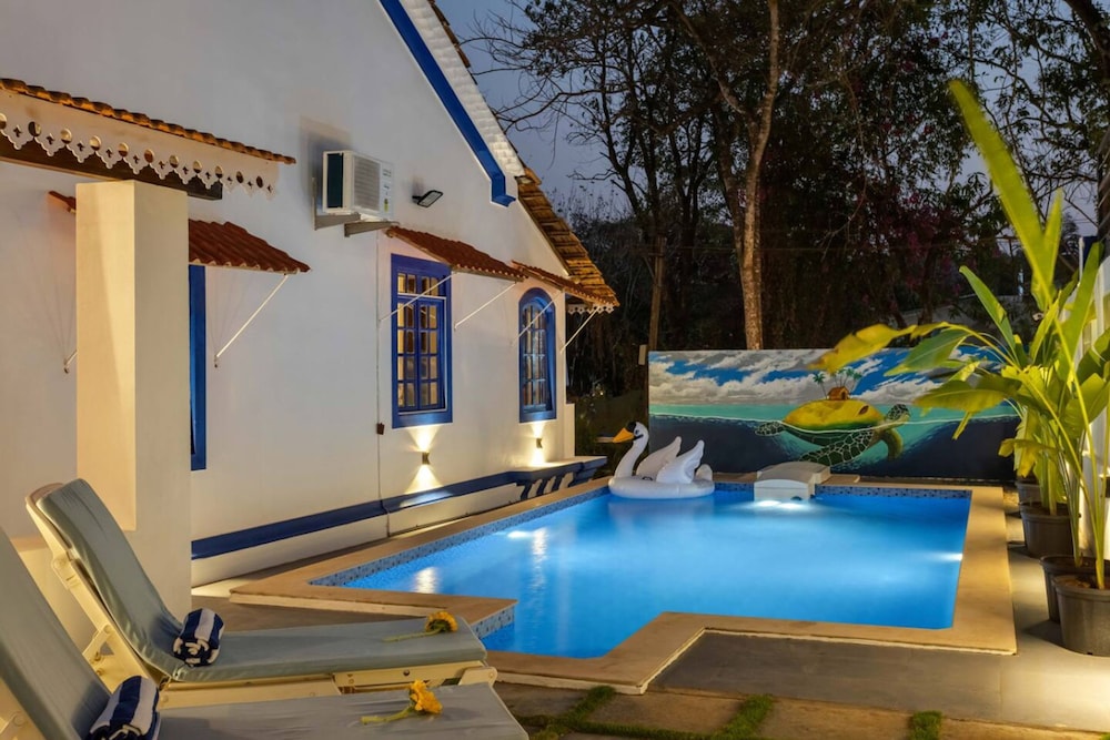 3bhk Portuguese-style Villa w Pool Casa Aloma