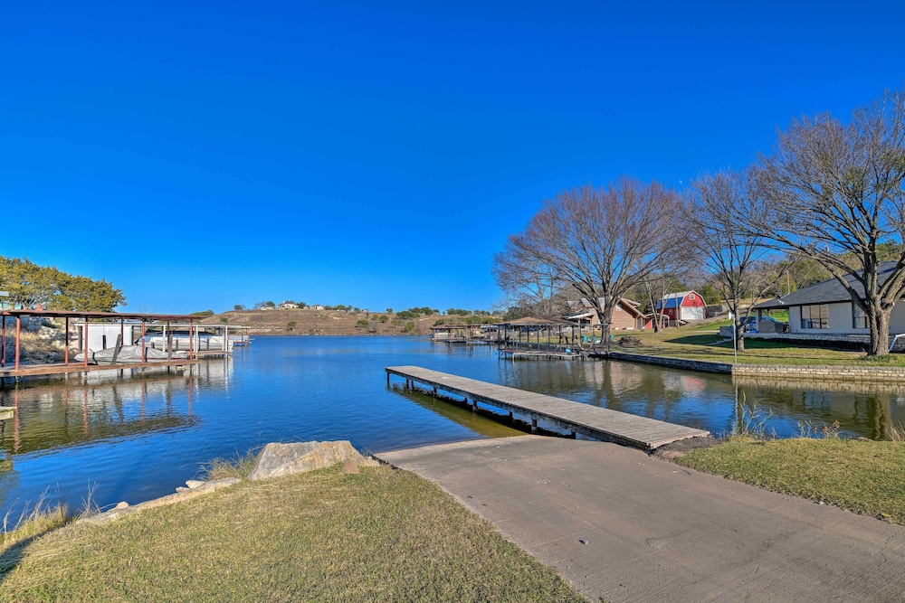 Luxe Lake Granbury Retreat: Dock, Deck & Game Room