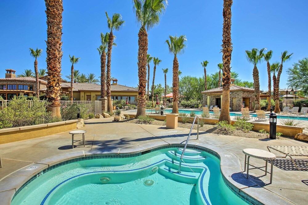 Gazebo + Putting Green: Serene Indio Getaway