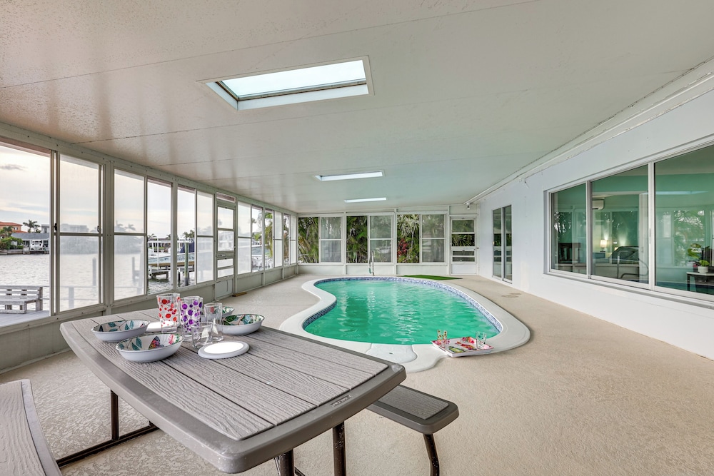Ocean View, Pool & Boat Dock: Indian Rocks Retreat