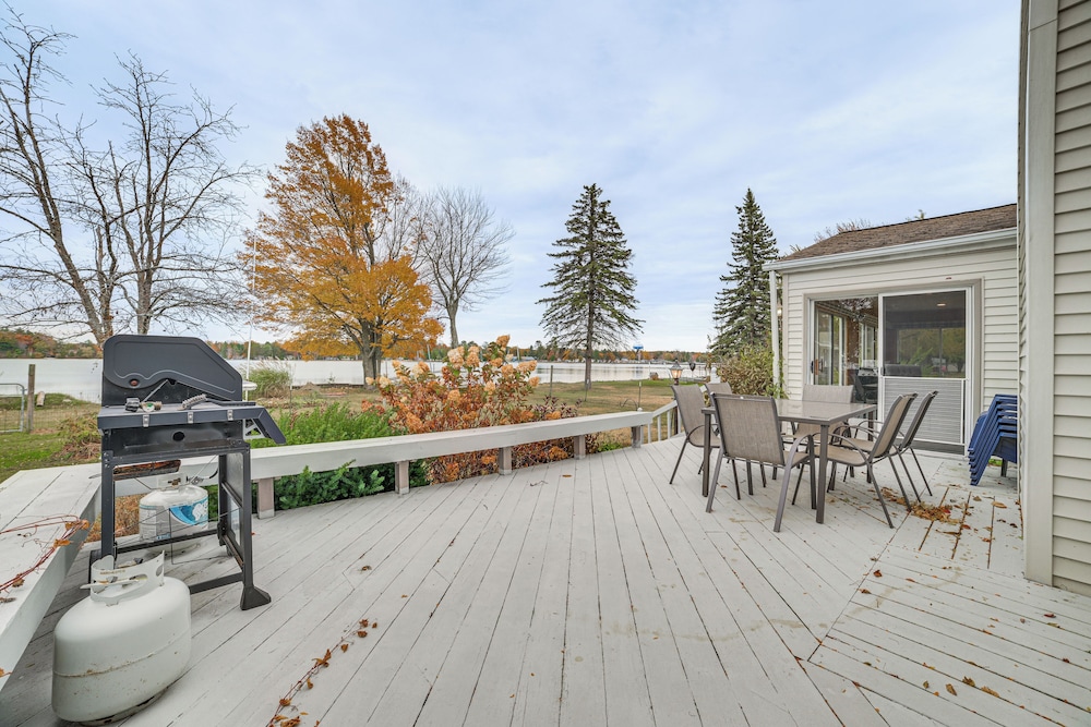 Lakefront Home w/ Deck & Dock in Oscoda Twp! view 4