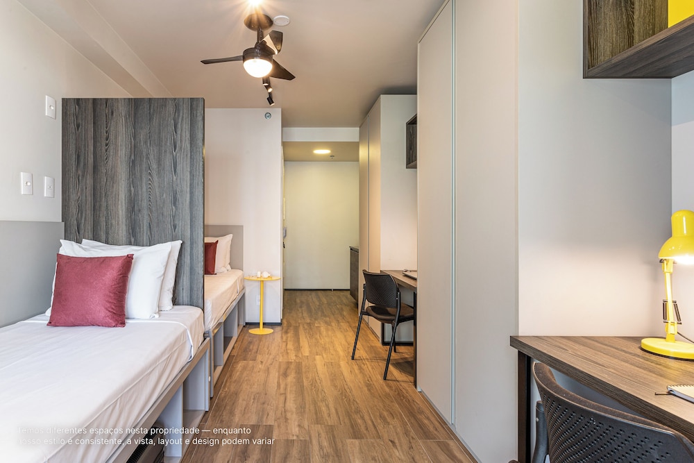 Share Consolação by Viva - Prédio completo na Consolação com piscina no rooftop próx ao Mackenzie