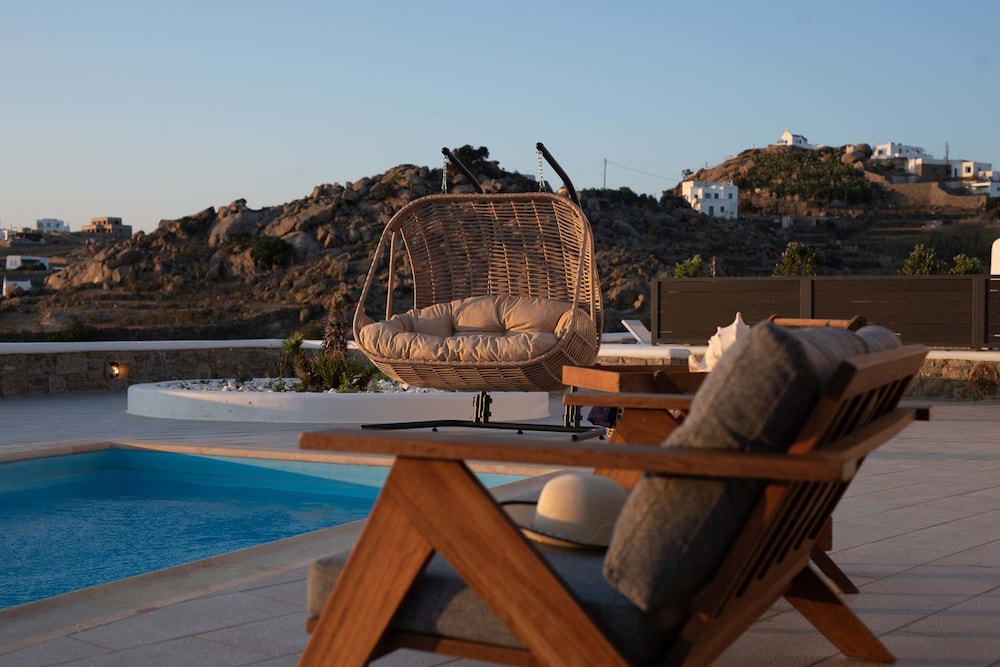 Mykonos Villa Sympatico Private Pool Sea Vistas