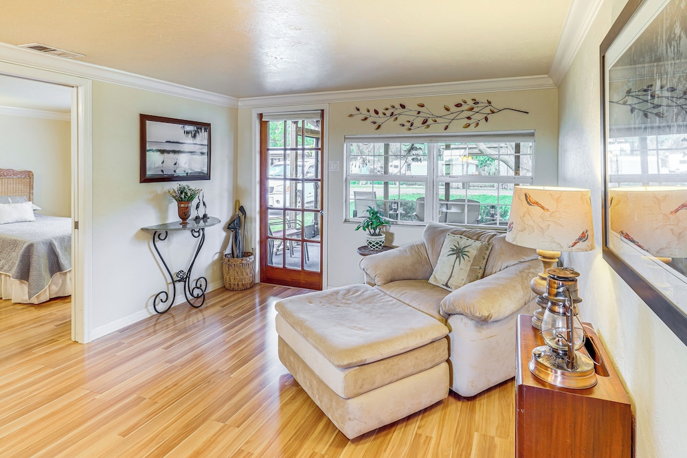 Private Boat Dock: Canal-front Home