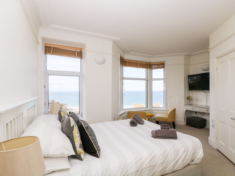 Porthmeor Beach House view 2