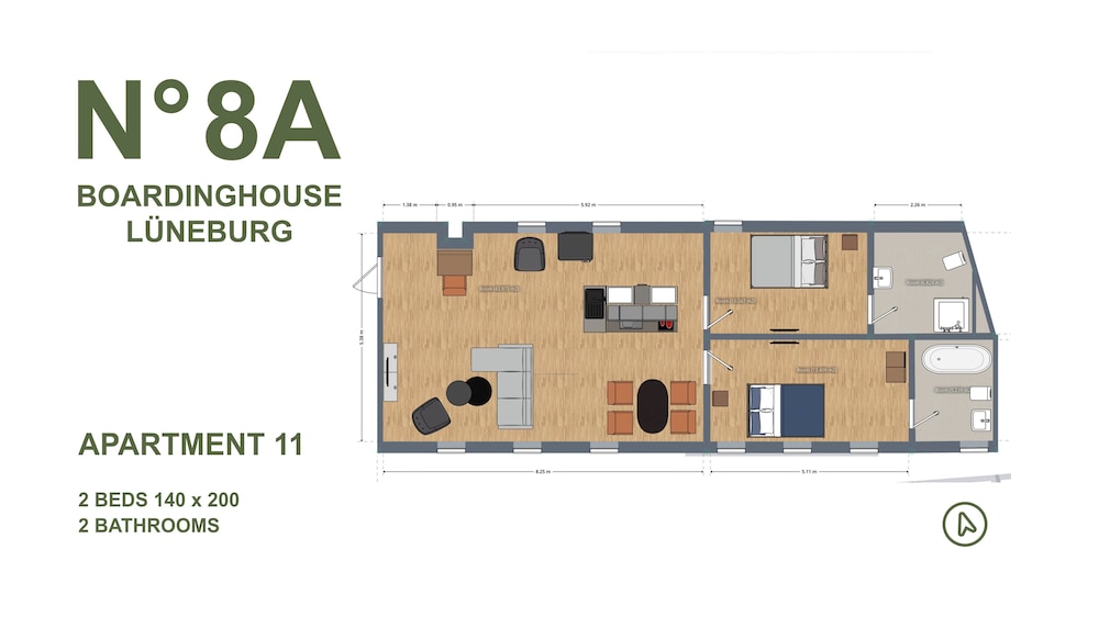 No8A BoardingHouse Lüneburg