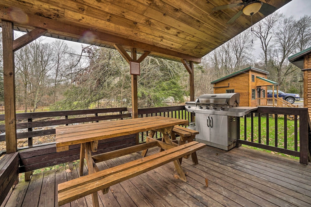 Titusville Vacations - Scenic Log Cabin With Fire Pit  Stocked Creek! - Property Image 7