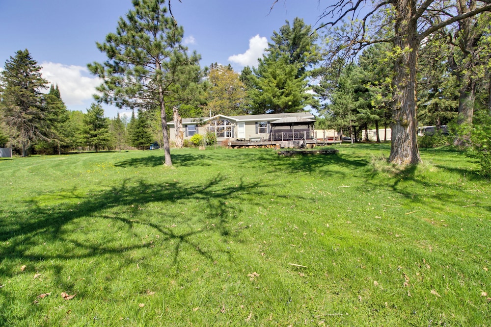 Waterfront Family Home w/ Yard on Portage Lake