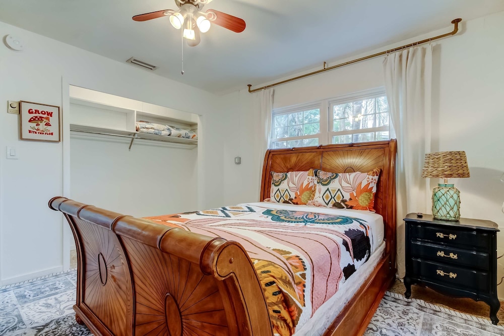 Boho Beach Bliss 2BR Retreat Steps From the Sand