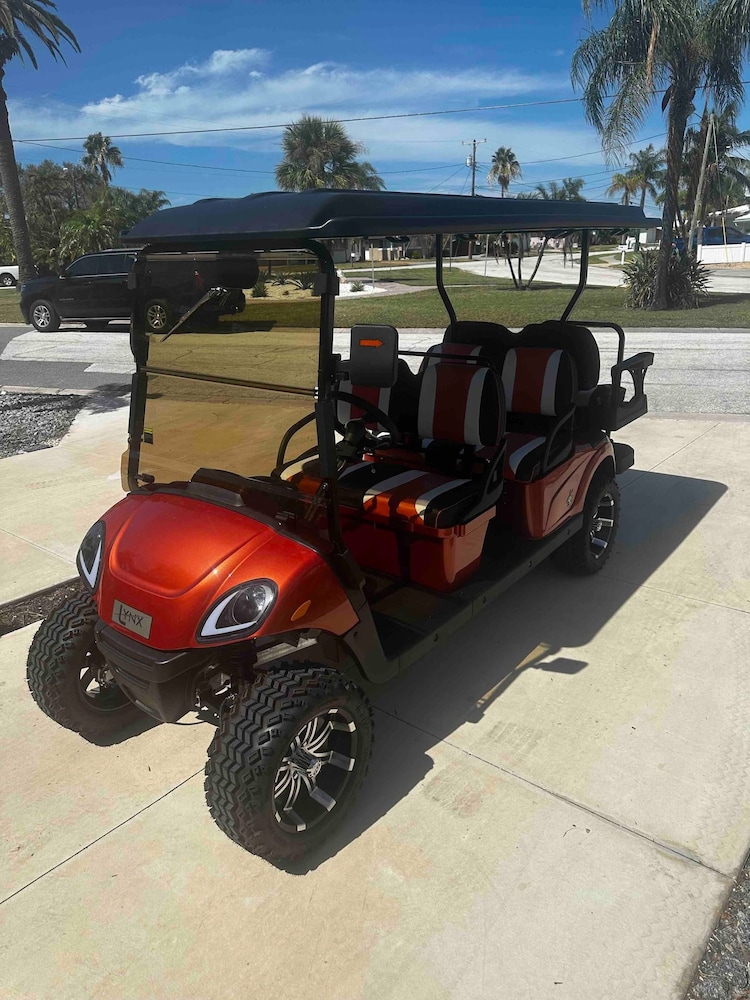 Luxury Pool Home Golf Cart