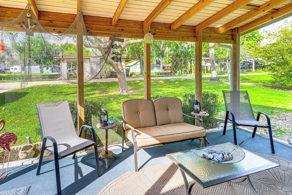 Private Boat Dock: Canal-front Home