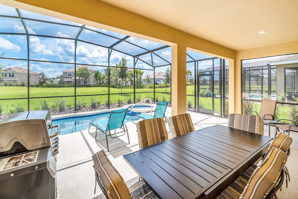 Upstay - Lrg Family Home w Private Pool Hot Tub view 3