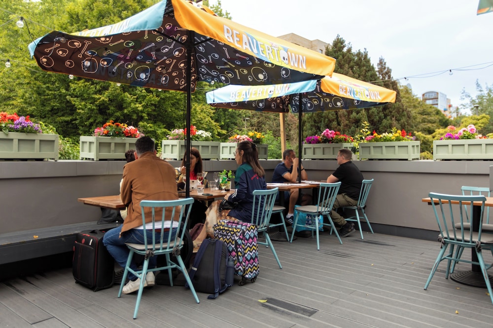 outdoor bbq area