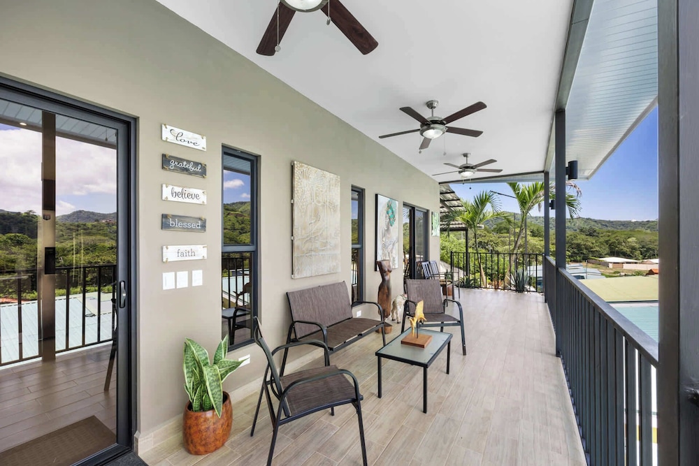 Modern Home with Lush Mountain Views and Spectacular Shaded Terrace in Private Gated Community